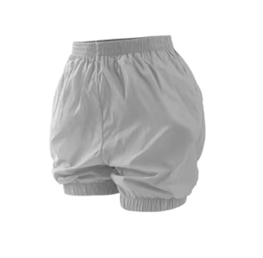 Trash Bag Shorts - Grey - THE COLLECTIVE DANCEWEARTrash Bag Shorts - Grey#mWarmupsTHE COLLECTIVE DANCEWEAR