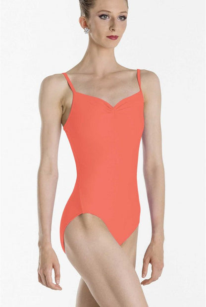 Wear Moi Abbie Camisole Leotard - Coral - THE COLLECTIVE DANCEWEARWear Moi Abbie Camisole Leotard - Coral#mLeotardTHE COLLECTIVE DANCEWEAR