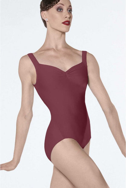 Wear Moi Faustine Camisole Leotard - Burgundy - THE COLLECTIVE DANCEWEARWear Moi Faustine Camisole Leotard - Burgundy#mLeotardTHE COLLECTIVE DANCEWEAR