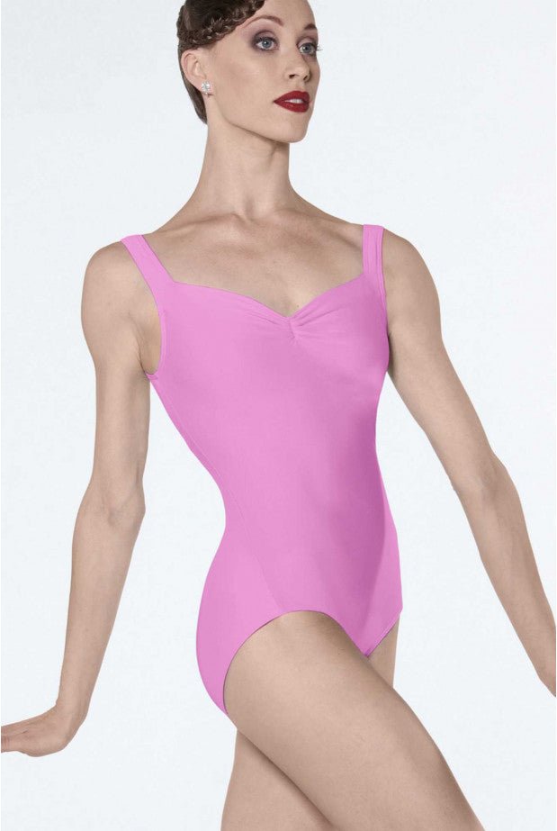 Wear Moi Faustine Camisole Leotard - Rose - THE COLLECTIVE DANCEWEARWear Moi Faustine Camisole Leotard - Rose#mLeotardTHE COLLECTIVE DANCEWEAR