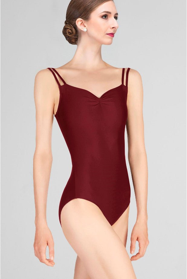 Wear Moi Mauve Camisole Leotard - Burgundy - THE COLLECTIVE DANCEWEARWear Moi Mauve Camisole Leotard - BurgundymLeotardTHE COLLECTIVE DANCEWEAR
