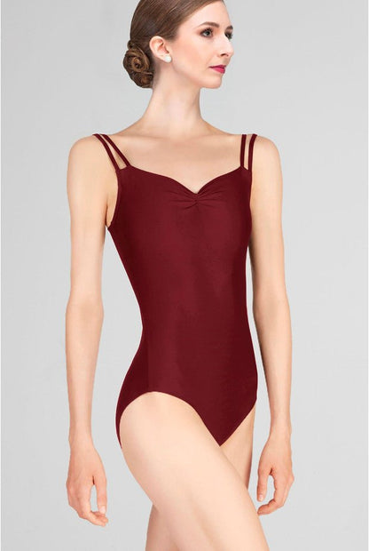 Wear Moi Mauve Camisole Leotard - Burgundy - THE COLLECTIVE DANCEWEARWear Moi Mauve Camisole Leotard - BurgundymLeotardTHE COLLECTIVE DANCEWEAR