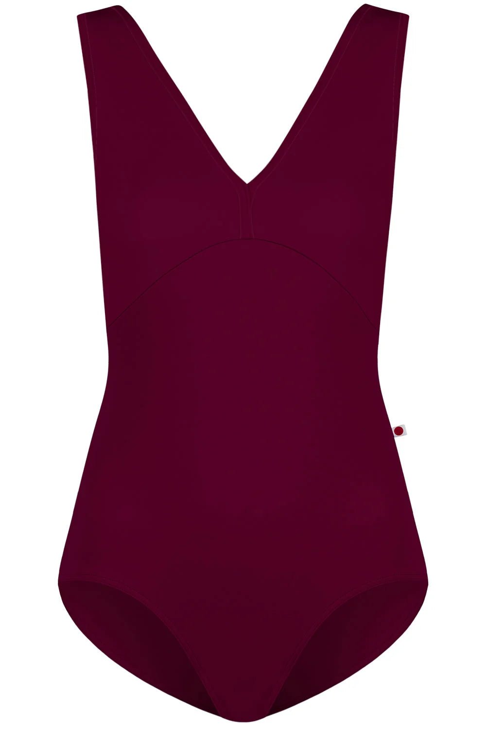 Yumiko Alicia V Neck Leotard - Burgundy - Collective DancewearYumiko Alicia V Neck Leotard - BurgundymLeotardCollective Dancewear