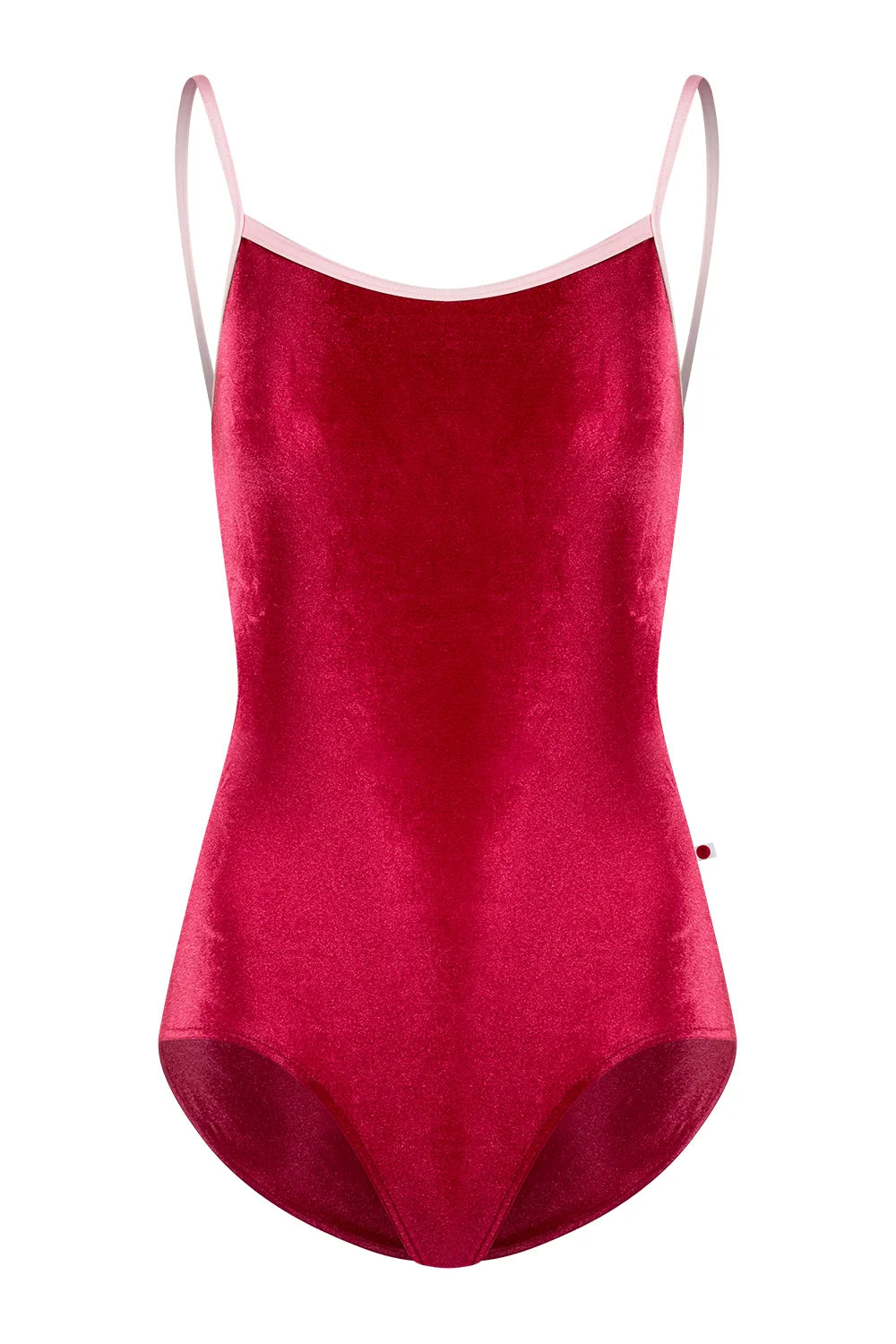 Yumiko Kiki Camisole Leotard - Cerise and Rose