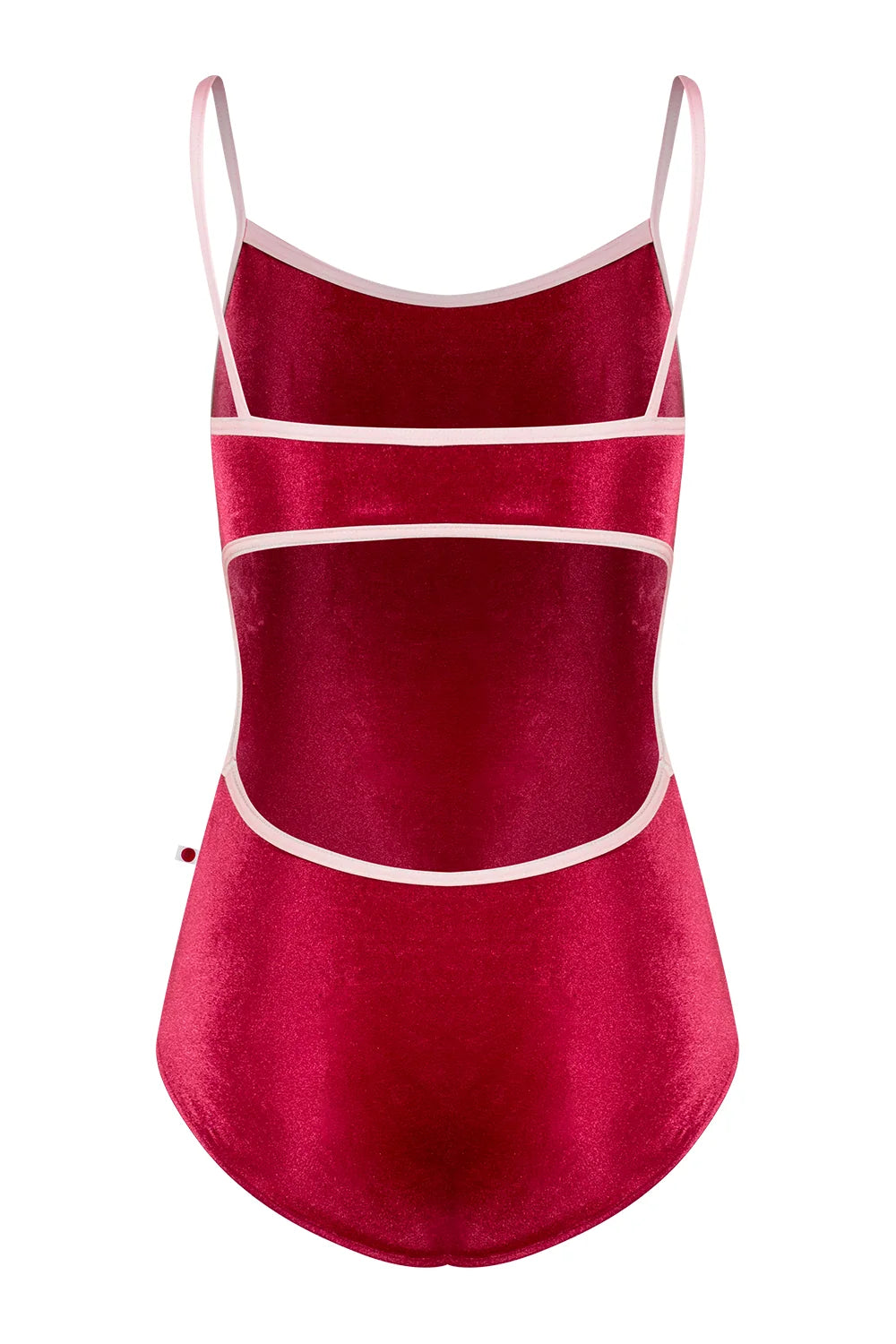 Yumiko Kiki Camisole Leotard - Cerise and Rose