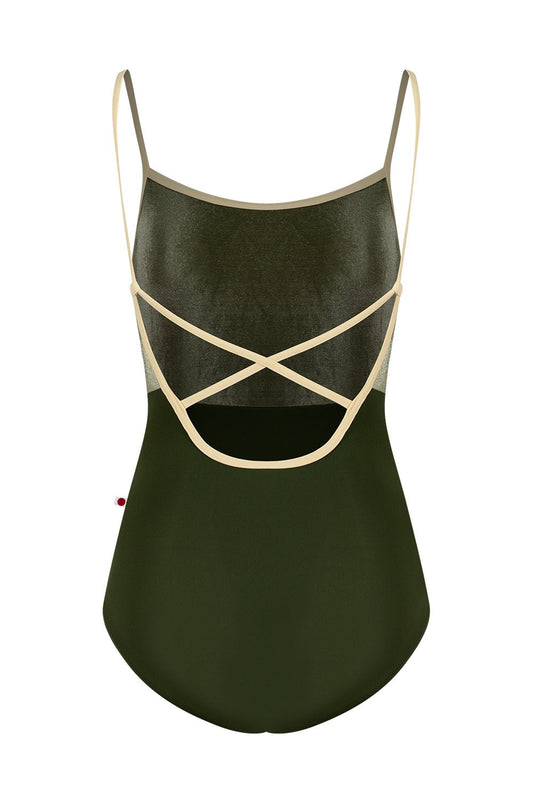 Yumiko Daniela Camisole Leotard - Jungle Green - THE COLLECTIVE DANCEWEARYumiko Daniela Camisole Leotard - Jungle GreenmLeotardTHE COLLECTIVE DANCEWEAR