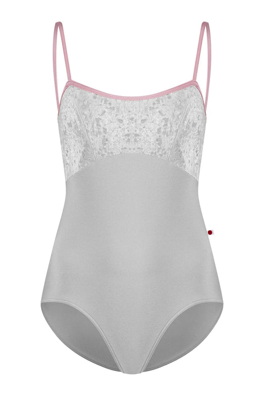 Yumiko Denise Camisole Leotard - Silver - Collective DancewearYumiko Denise Camisole Leotard - SilvermLeotardCollective Dancewear