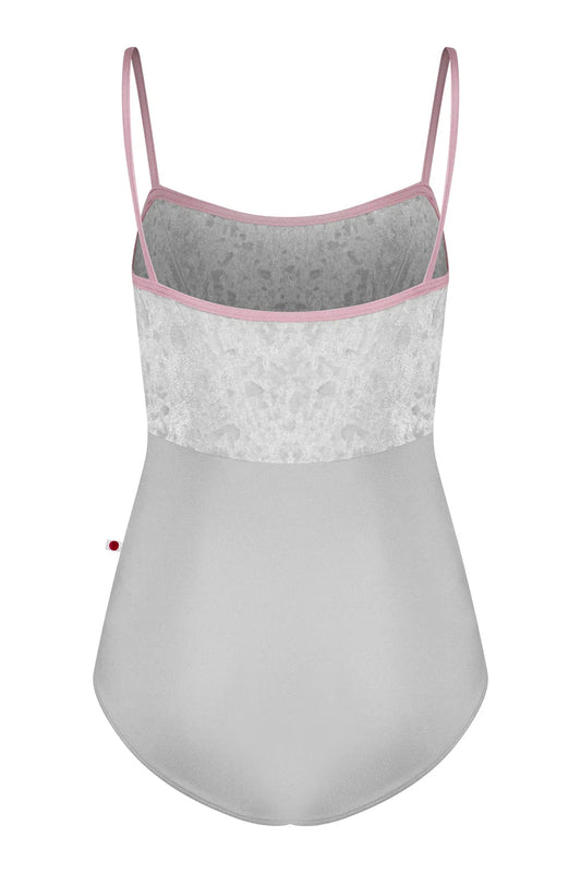 Yumiko Denise Camisole Leotard - Silver - Collective DancewearYumiko Denise Camisole Leotard - SilvermLeotardCollective Dancewear