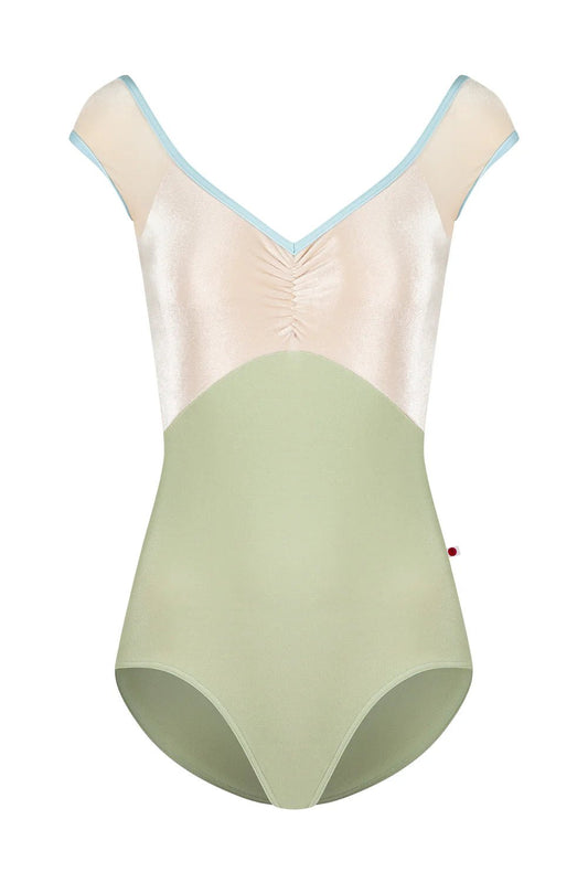 Yumiko Elli Cap Sleeve Leotard - Ginko Green - THE COLLECTIVE DANCEWEARYumiko Elli Cap Sleeve Leotard - Ginko GreenmLeotardTHE COLLECTIVE DANCEWEAR