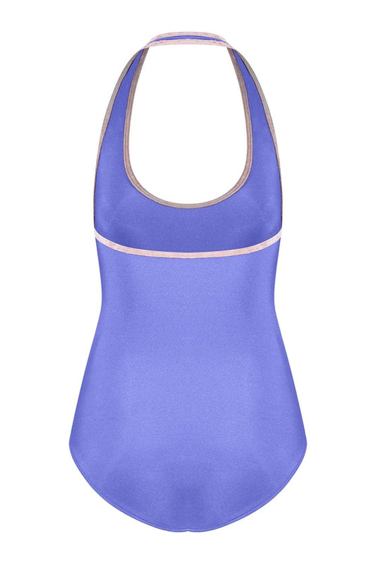 Yumiko Jaione Halterneck Leotard - Lavender - Collective DancewearYumiko Jaione Halterneck Leotard - LavendermLeotardCollective Dancewear