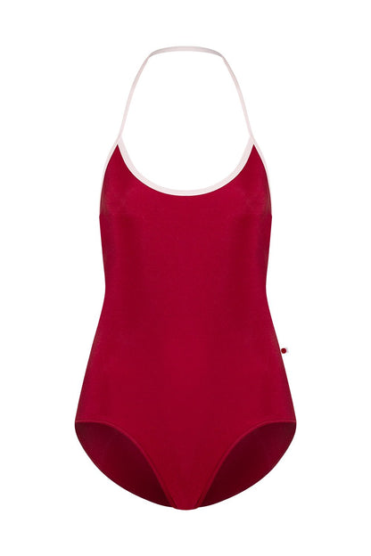 Yumiko Kate Halter Neck Leotard - Berry & Rose - THE COLLECTIVE DANCEWEARYumiko Kate Halter Neck Leotard - Berry & RosemLeotardTHE COLLECTIVE DANCEWEAR