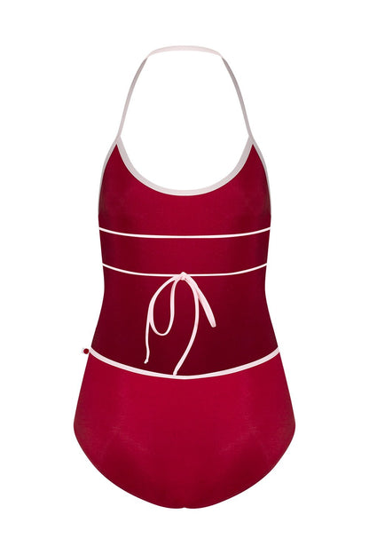 Yumiko Kate Halter Neck Leotard - Berry & Rose - THE COLLECTIVE DANCEWEARYumiko Kate Halter Neck Leotard - Berry & RosemLeotardTHE COLLECTIVE DANCEWEAR