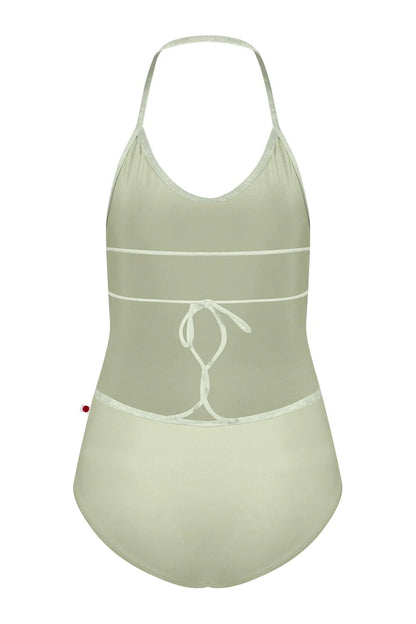 Yumiko Kate Halter Neck Leotard - Ginko and Pistachio Green - Collective DancewearYumiko Kate Halter Neck Leotard - Ginko and Pistachio Green#mLeotardCollective Dancewear