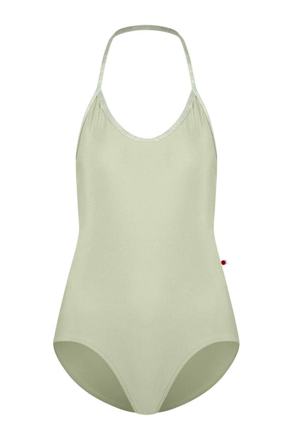 Yumiko Kate Halter Neck Leotard - Ginko and Pistachio Green - Collective DancewearYumiko Kate Halter Neck Leotard - Ginko and Pistachio Green#mLeotardCollective Dancewear