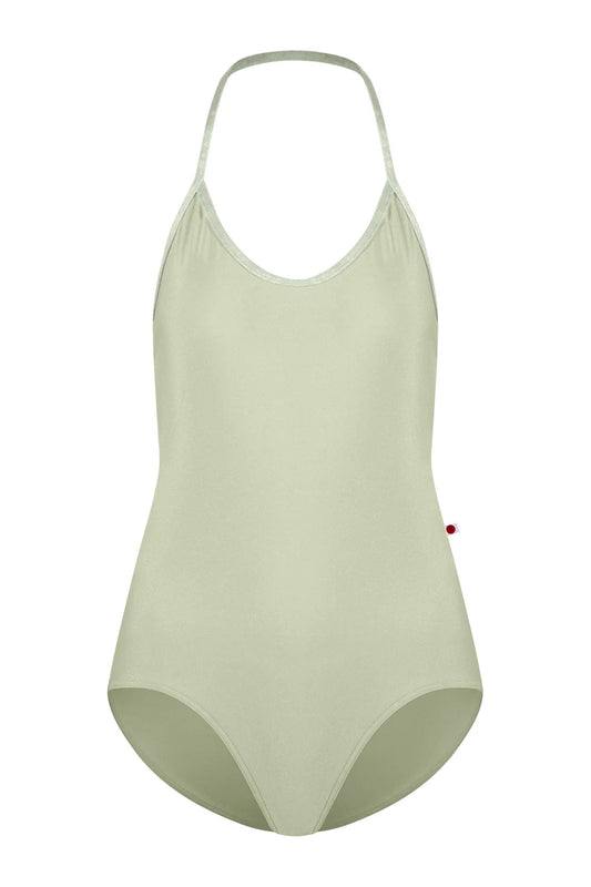Yumiko Kate Halter Neck Leotard - Ginko and Pistachio Green - Collective DancewearYumiko Kate Halter Neck Leotard - Ginko and Pistachio Green#mLeotardCollective Dancewear