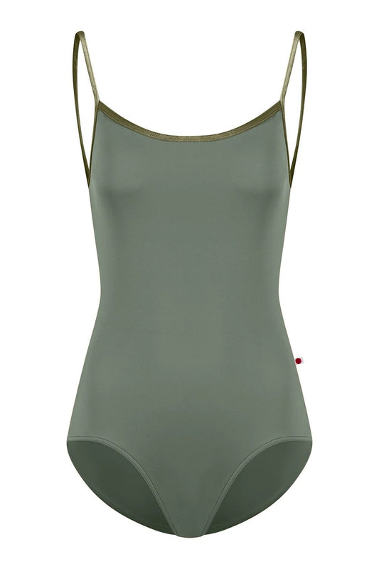 Yumiko Kiki Camisole Leotard - Sage Green - Collective DancewearYumiko Kiki Camisole Leotard - Sage GreenmLeotardCollective Dancewear