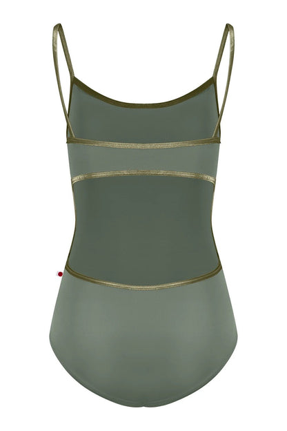 Yumiko Kiki Camisole Leotard - Sage Green - Collective DancewearYumiko Kiki Camisole Leotard - Sage GreenmLeotardCollective Dancewear