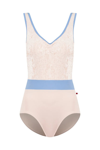Yumiko Lucy Tank Leotard With Pinch Front - Misty Rose - THE COLLECTIVE DANCEWEARYumiko Lucy Tank Leotard With Pinch Front - Misty RosemLeotardTHE COLLECTIVE DANCEWEAR