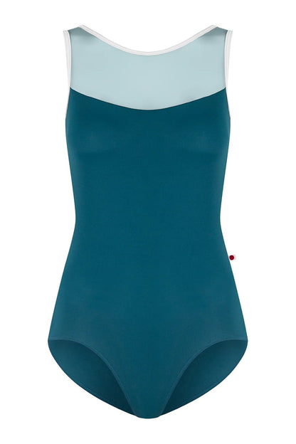 Yumiko Meagan Tank Leotard - Zenith an Lagoon Blue - Collective DancewearYumiko Meagan Tank Leotard - Zenith an Lagoon Blue#mLeotardCollective Dancewear