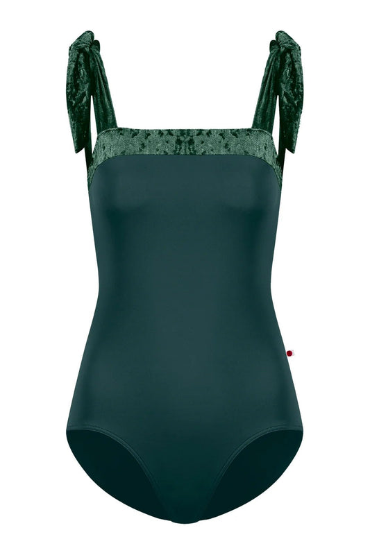Yumiko Mimi Leotard - Kale Green - Collective DancewearYumiko Mimi Leotard - Kale GreenmLeotardCollective Dancewear