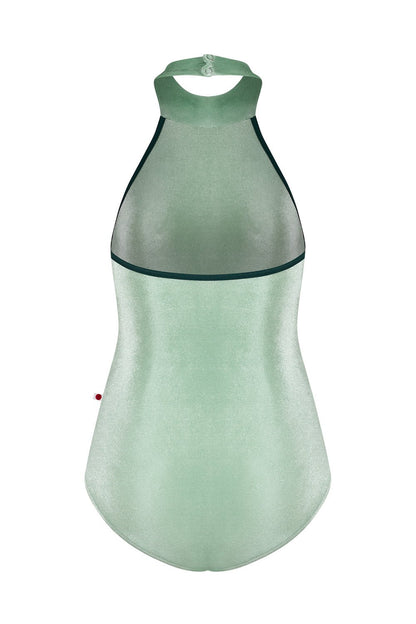 Yumiko Sarah Halter Neck Leotard - Meadow Green - THE COLLECTIVE DANCEWEARYumiko Sarah Halter Neck Leotard - Meadow GreenmLeotardTHE COLLECTIVE DANCEWEAR