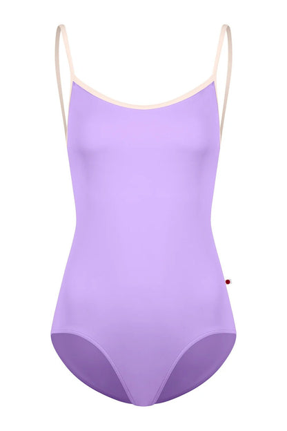 Yumiko Tamara Camisole Leotard - Iris and Misty Rose - Collective DancewearYumiko Tamara Camisole Leotard - Iris and Misty Rose#mLeotardCollective Dancewear