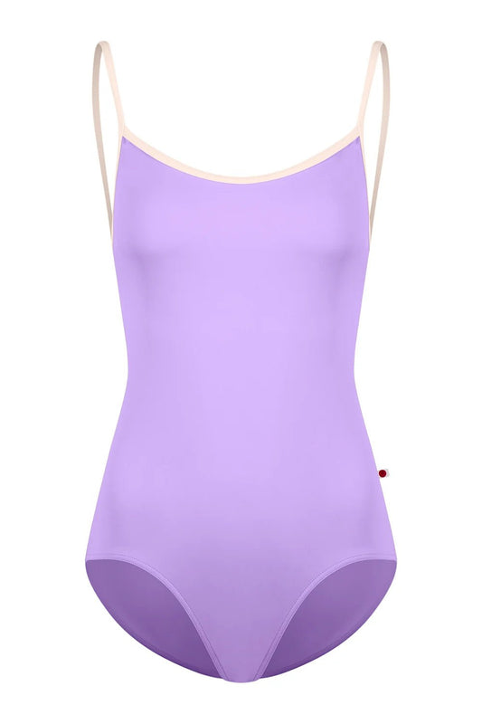 Yumiko Tamara Camisole Leotard - Iris and Misty Rose - Collective DancewearYumiko Tamara Camisole Leotard - Iris and Misty Rose#mLeotardCollective Dancewear