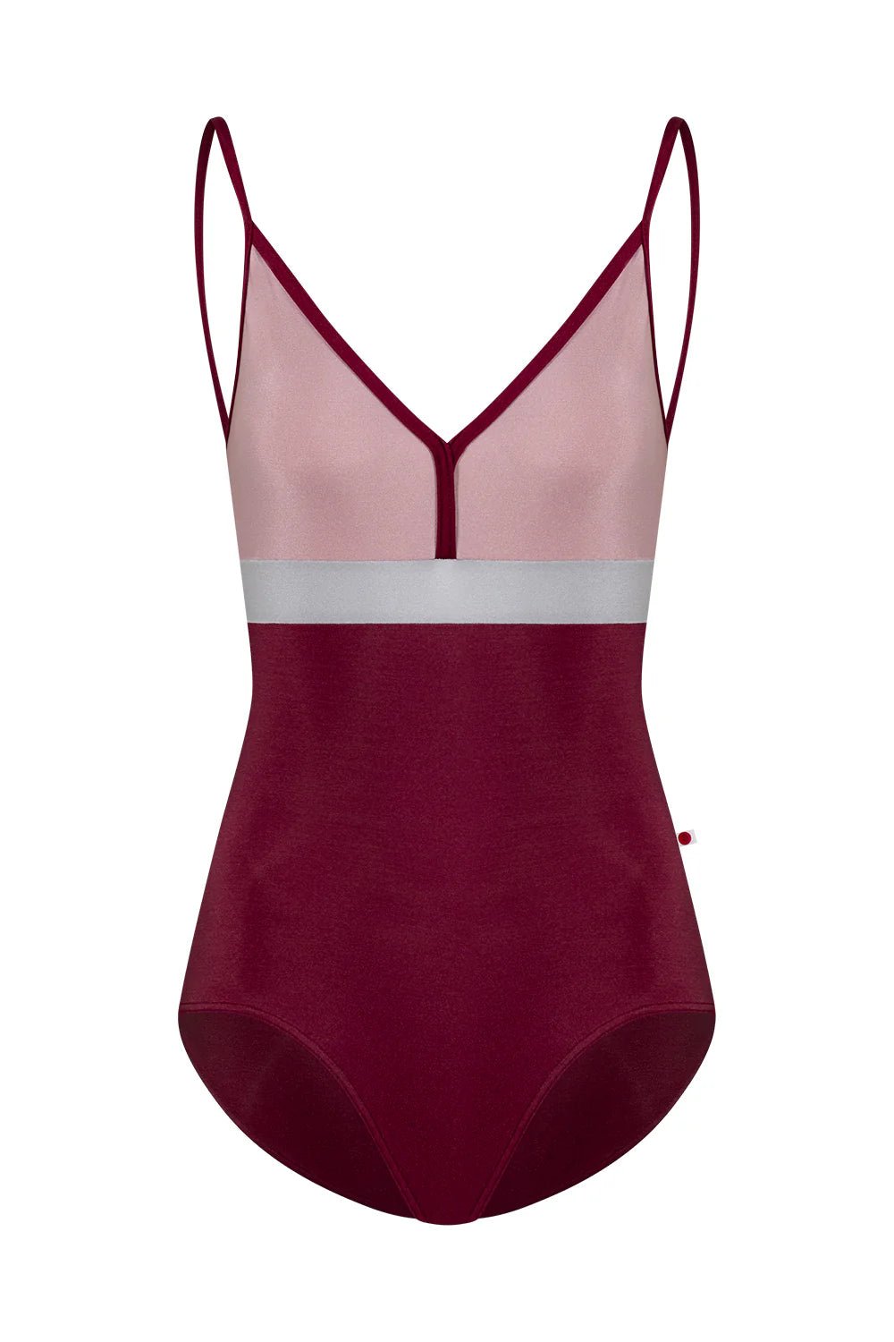 Yumiko Zoe Camisole Leotard - Burgundy & Pink - THE COLLECTIVE DANCEWEARYumiko Zoe Camisole Leotard - Burgundy & PinkmLeotardTHE COLLECTIVE DANCEWEAR