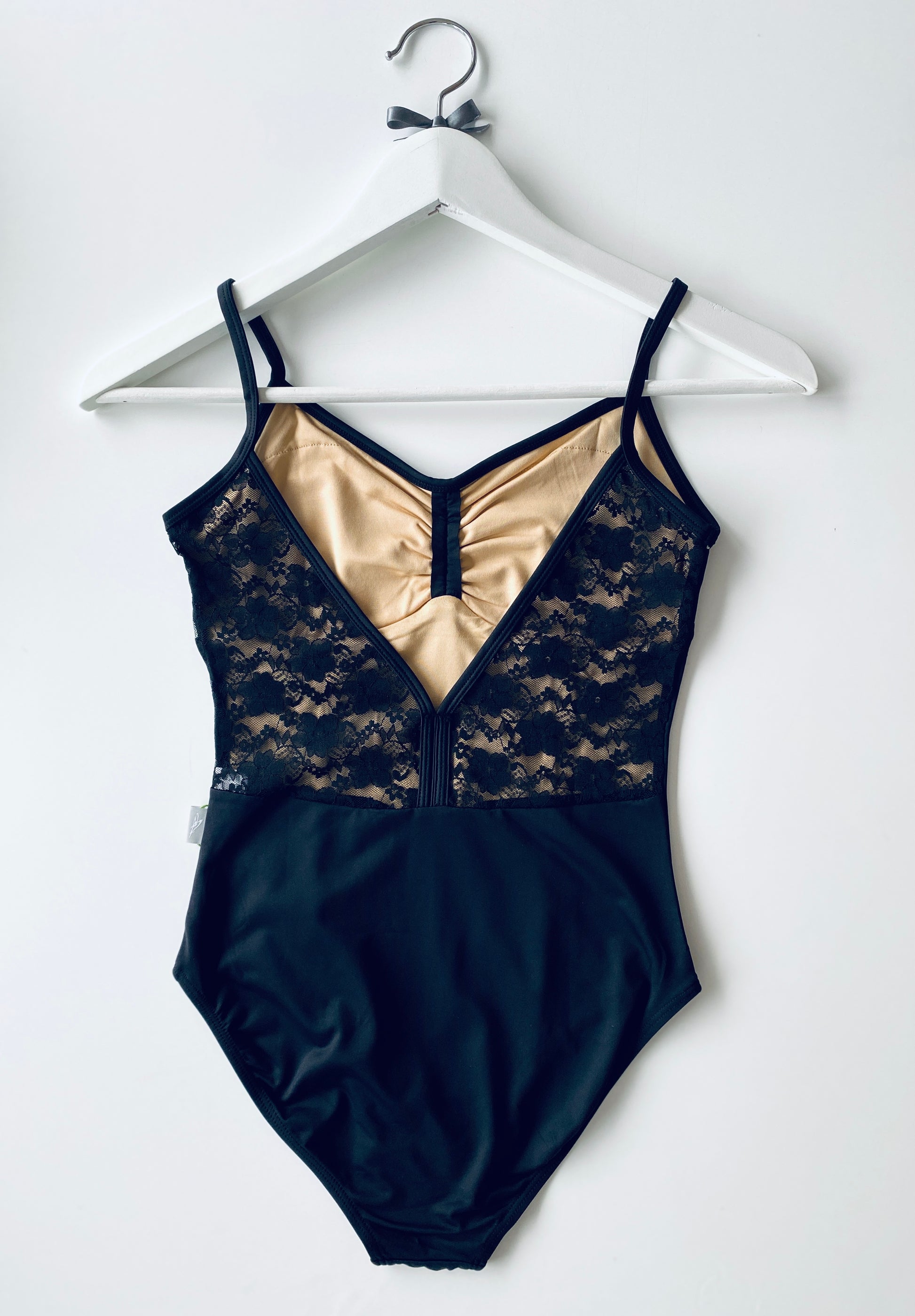 Baiwu The Classic Camisole with Lace Back - Black from The Collective Dancewear