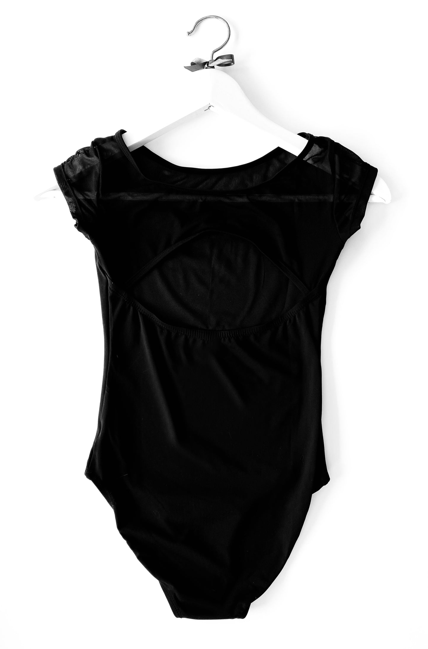 Slash Back Cap Sleeve Leotard - Black The Collective Dancewear