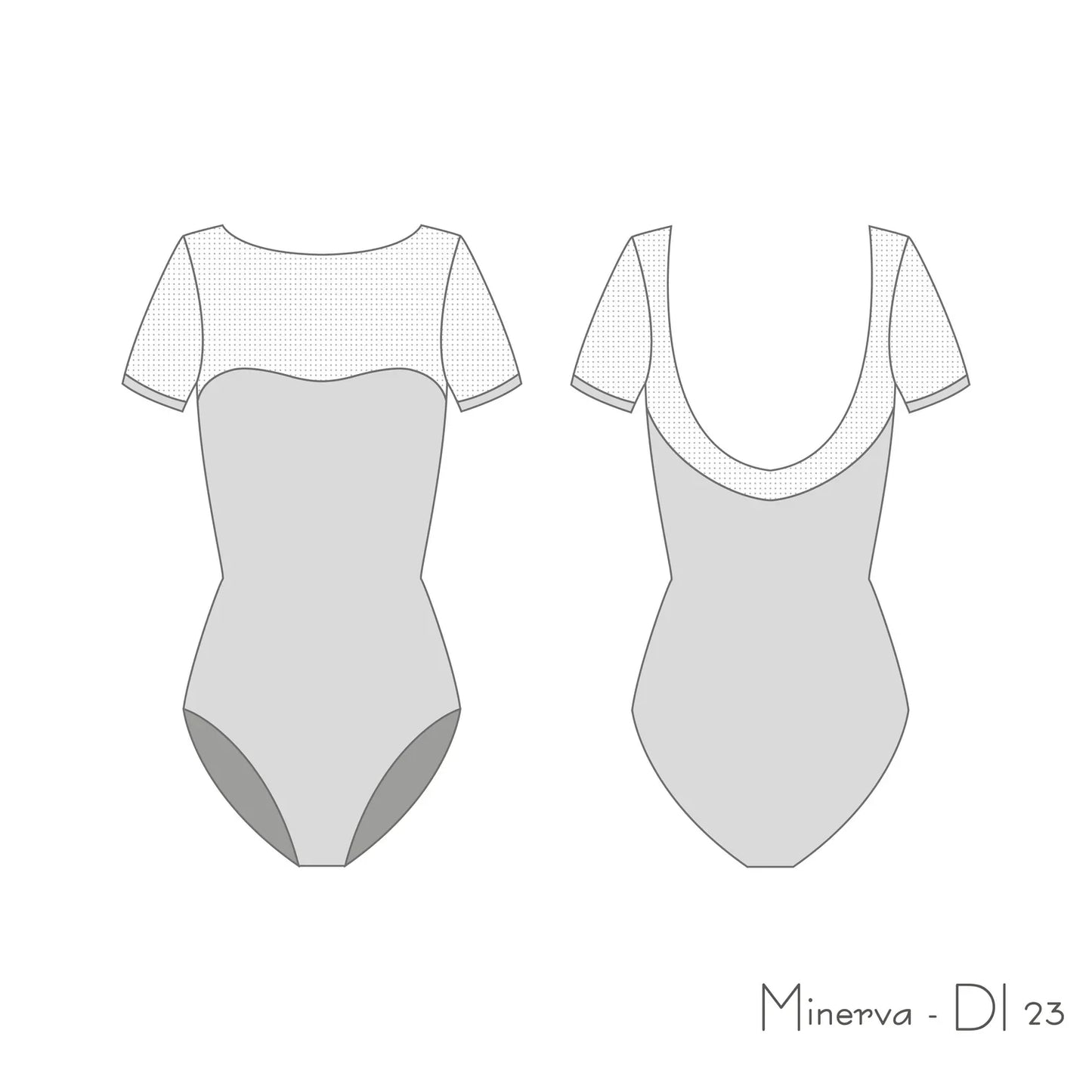 Dellalo Milano dance ballet leotard Iside from The Collective Dancewear