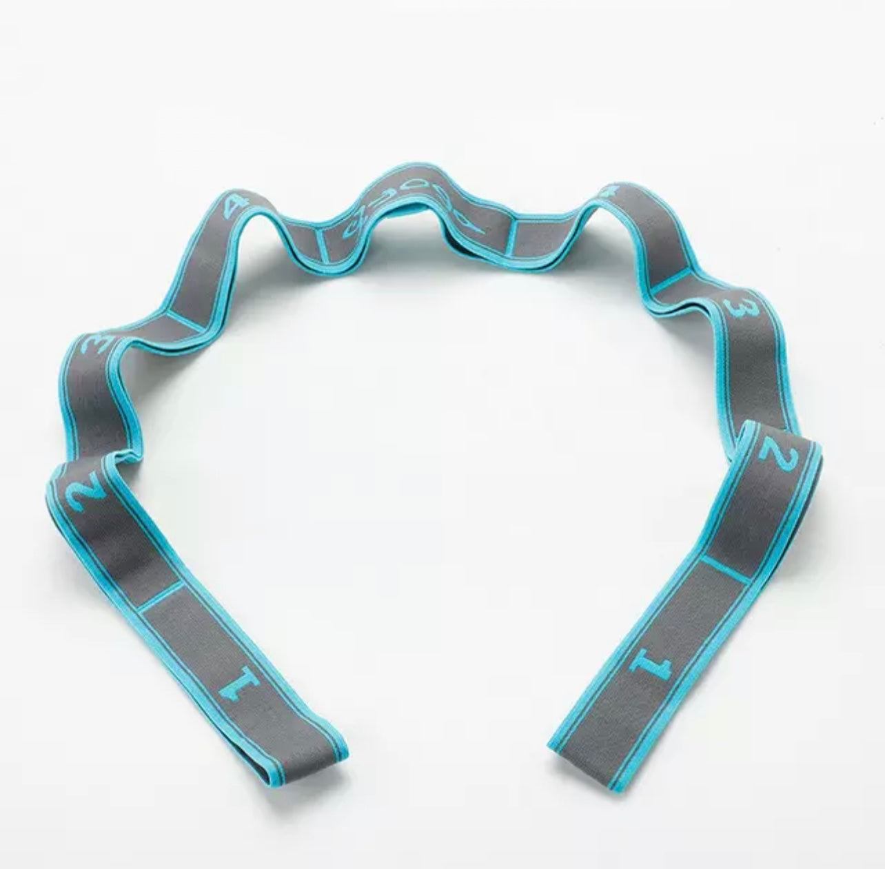 Multi Function Flexibility Resistance Band - Grey and Blue from The Collective Dancewear