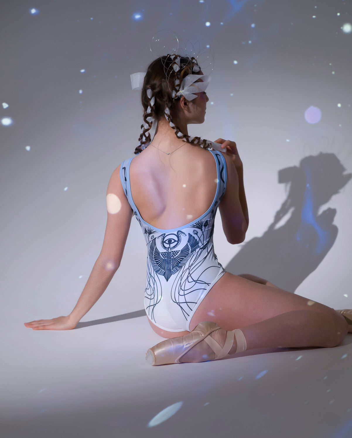Susha More ballet leotard Sphinx in Blue from The Collective Dancewear