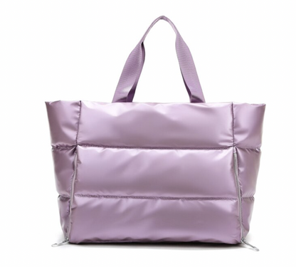 Sports bag, dance bag in purple from The Collective Dancewear 