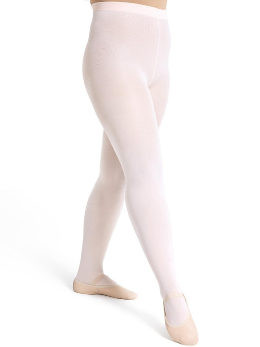 Capezio Transition convertible ballet tights Tights - Ballet Pink from The Collective Dancewear