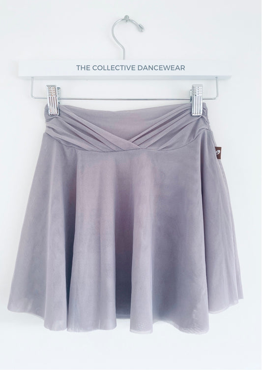 Double Layer Mesh Skirt Dusky Purple ballet skirt The Collective Dancewear