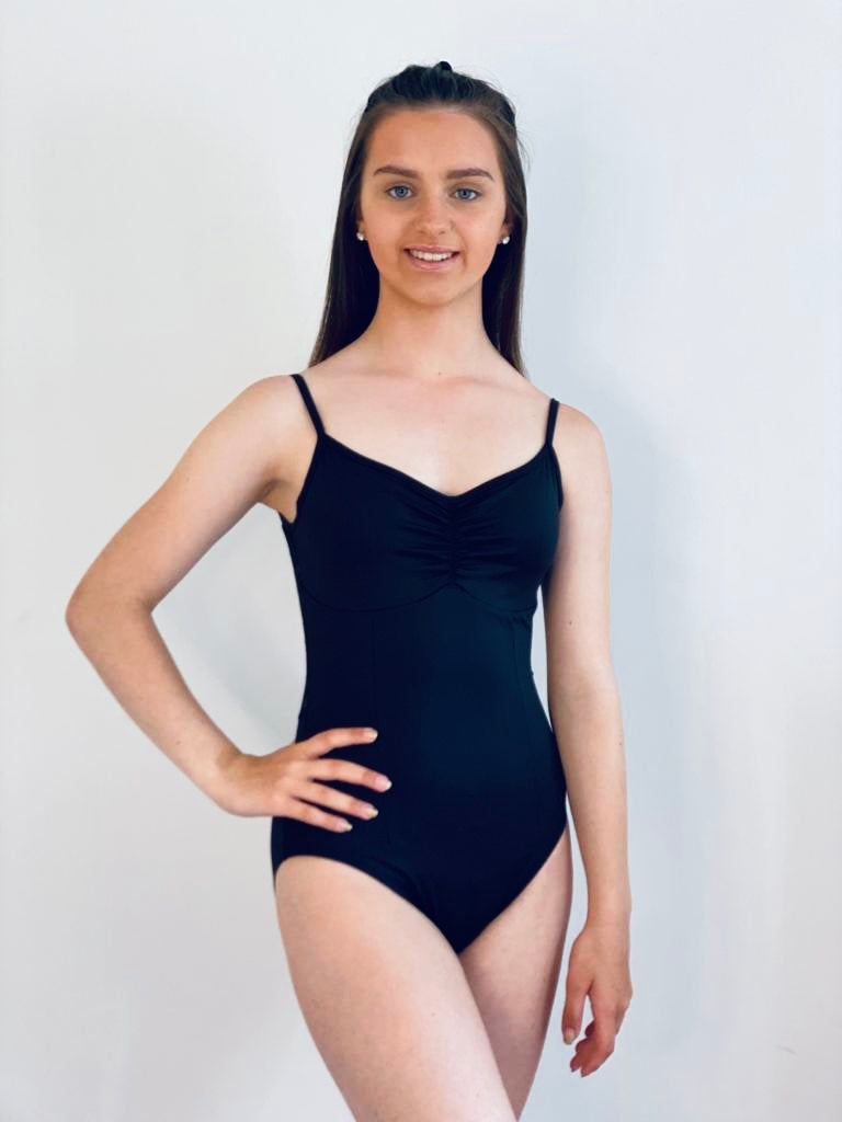Baiwu The Classic Camisole with Lace Back - Black from The Collective Dancewear