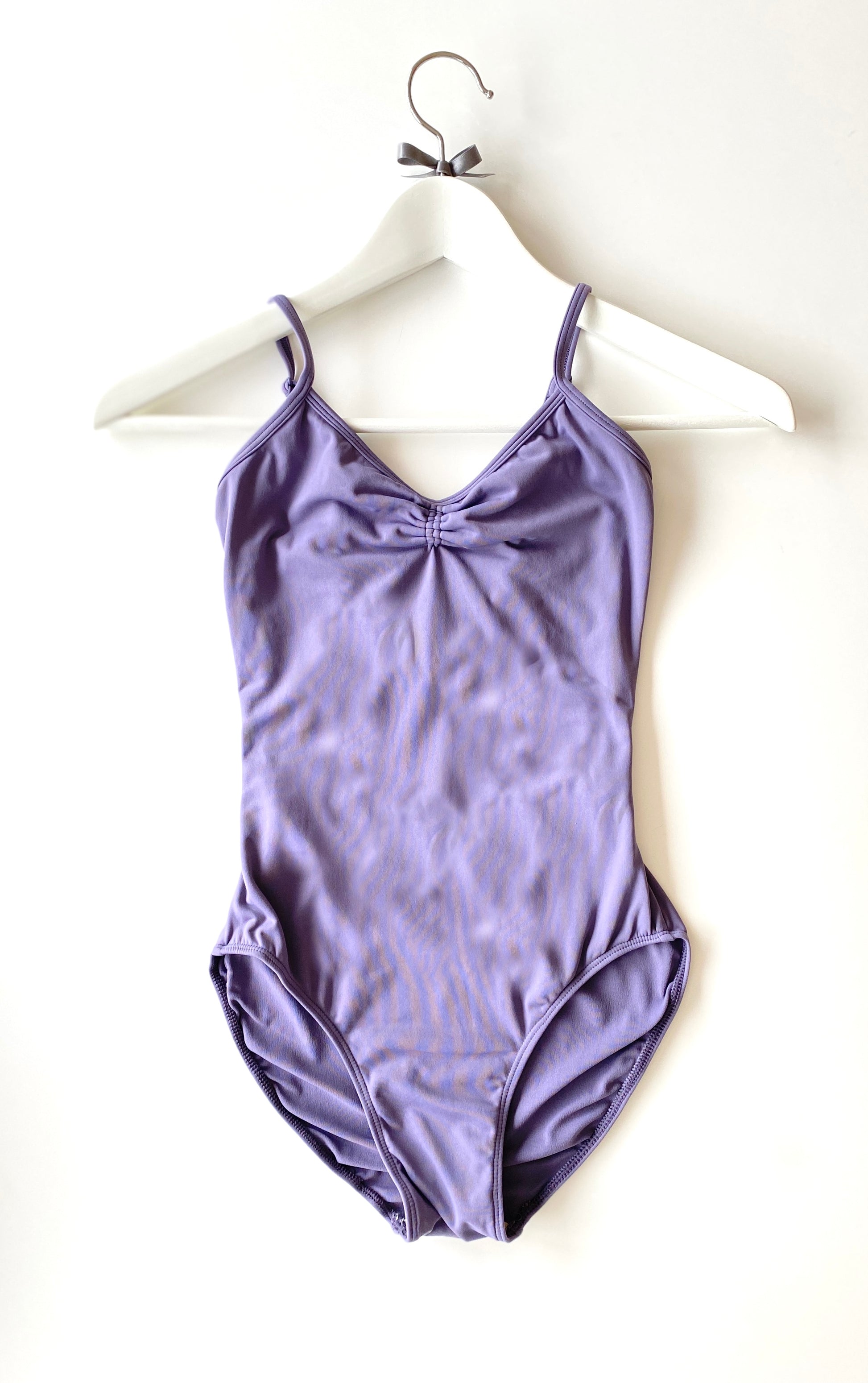 The Classic Camisole with Lace Bow Back - Plum from The Collective Dancewear