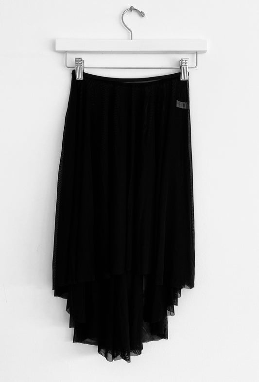 Black mesh skirt for dance from The Collective Dancewear